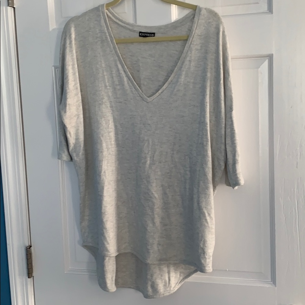 Express v neck top